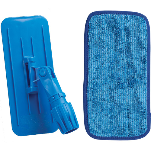 Vadrouille & cadre pour le nettoyage mural, Microfibre, 11" lo x 10" la Stor-it Systems