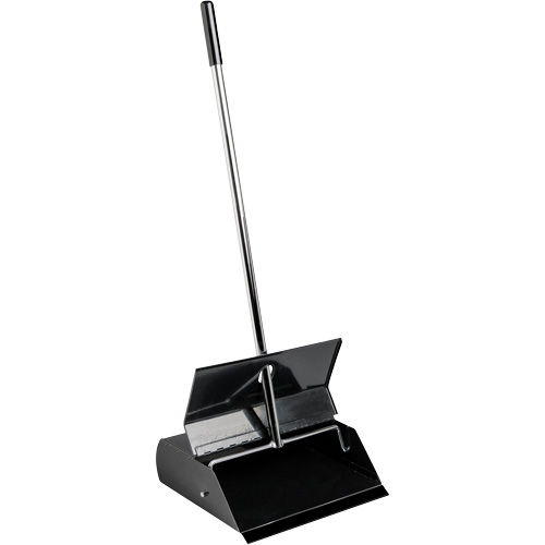 Lobby Dust Pan with Lid, Metal Stor-it Systems