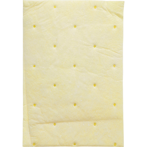 High Capacity Chemical Sorbent Pad, Hazmat, 14.5" x 9.25", 26.3 gal Absorbancy Stor-it Systems