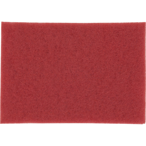 Hi-Performance Pad, 14" x32", Buffing/Cleaning, Red Stor-it Systems