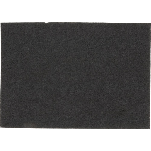 Tampon abrasif TrizactMC Diamond TZ, 12" x 18", D&eacute;capant, Noir Stor-it Systems