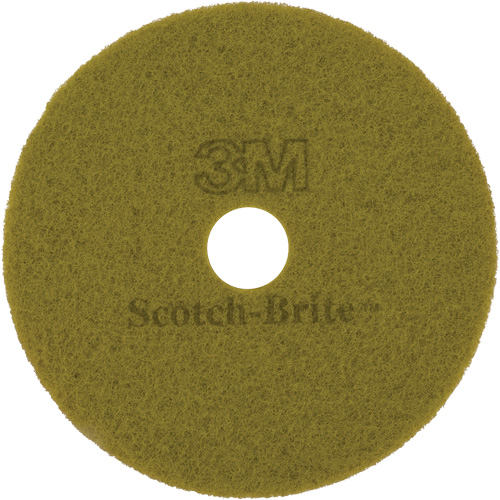 TopLine Speed Floor Pad, 17", Burnishing, Brown Stor-it Systems