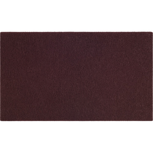 Natural Blend Pad, 14" x 20", Scrubbing, Maroon Stor-it Systems