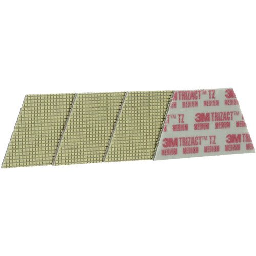 Trizact Diamond TZ Abrasive Pad, Grinding/Polish, Red Stor-it Systems