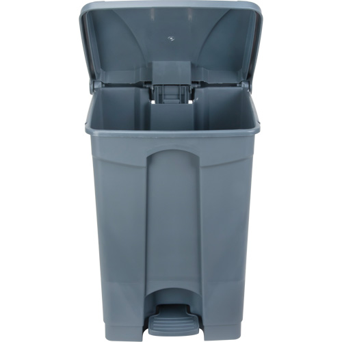 Poubelle &agrave; p&eacute;dale, Plastique, Capacit&eacute; 12 gal. US Stor-it Systems