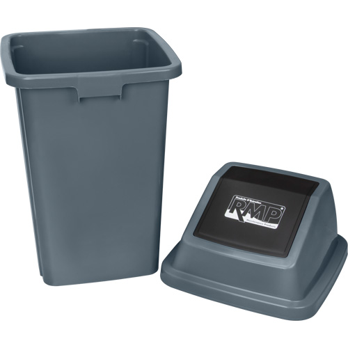 Garbage Can, Plastic, 26 US gal. Stor-it Systems