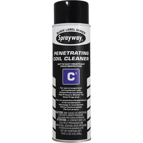 C1 Penetrating Coil Cleaner, 19 fl. oz., Aerosol Can Stor-it Systems