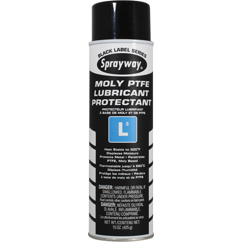 Lubrifiant protecteur au molybd&egrave;ne et PTFE L3, Canette a&eacute;rosol Stor-it Systems