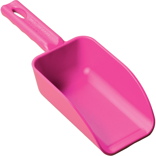 Mini Hand Scoop, Plastic, Pink, 16 oz. Stor-it Systems