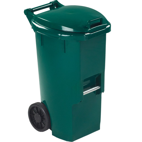 Organic Waste Green Bin, Plastic, 12 US gal. Stor-it Systems