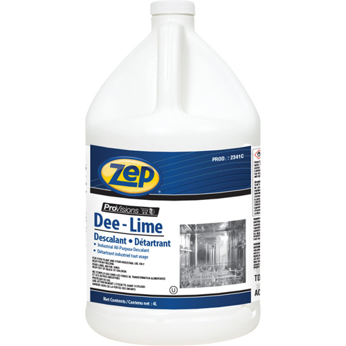 Dee-Lime Acidic Cleaner, 4 L, Jug Stor-it Systems
