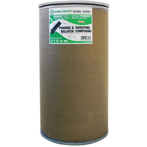 Compos&eacute; de balayage Pine Sweep Dust Buster, Baril, 220,46 lb (100 kg) Stor-it Systems