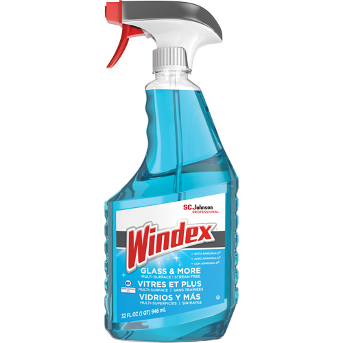 Windex&reg; Glass Cleaner with Ammonia-D&reg;, 32 fl. oz., Trigger Bottle Stor-it Systems
