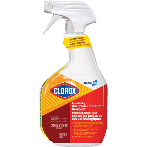 Disinfecting Bio Stain & Odour Remover, 946 ml, Trigger Bottle Stor-it Systems
