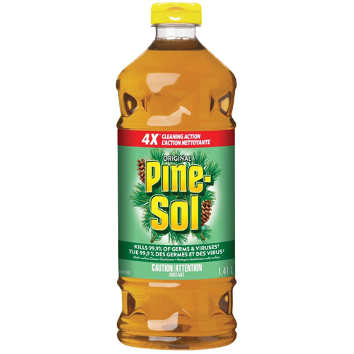 Nettoyant d&eacute;sinfectant tout usage Pine Sol, 1,4 L , Bouteille Stor-it Systems