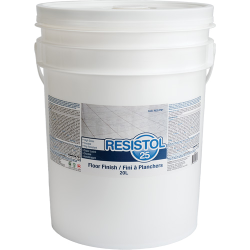 Finis pour planchers Resistol 25, 20 L, Seau Stor-it Systems