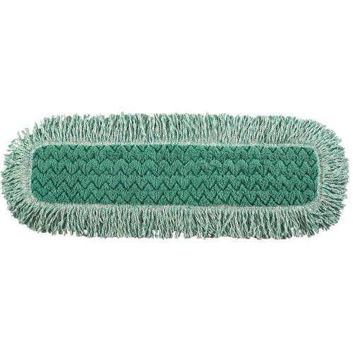 Hygen Fringed Dust Pad, Hook and Loop Style, Microfibre, 27-1/2" L x 9" W Stor-it Systems