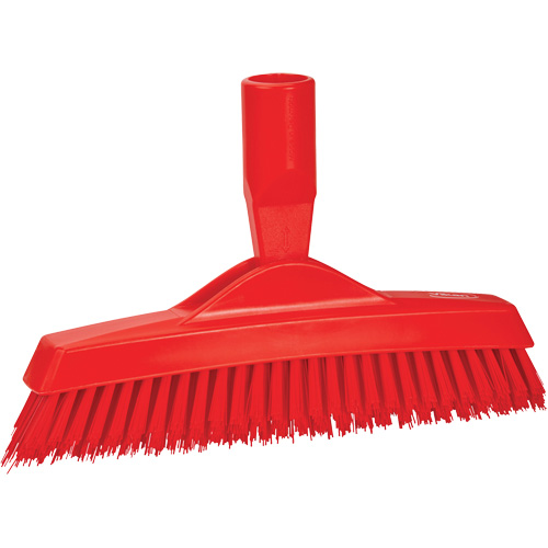 Brosse &agrave; coulis, Soies Ferme, Longueur de 9-1/4", Rouge Stor-it Systems