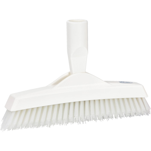 Brosse &agrave; coulis, Soies Ferme, Longueur de 9-1/4", Blanc Stor-it Systems