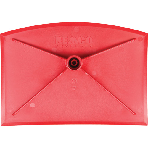 T&ecirc;te de binette pour service alimentaire, Rouge, 8" la x 11-1/4" lo Stor-it Systems