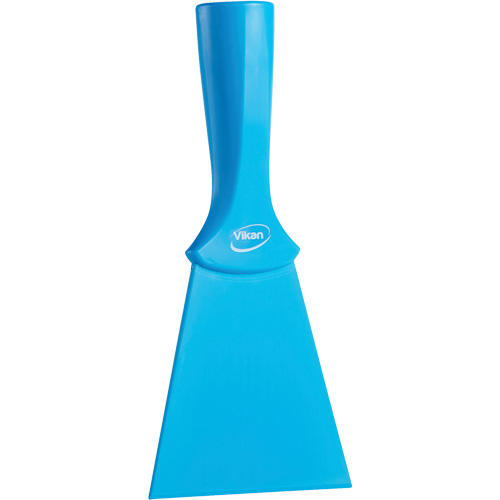 Grattoir en nylon avec poign&eacute;e filet&eacute;e, Bleu, 4" la x 8" lo Stor-it Systems