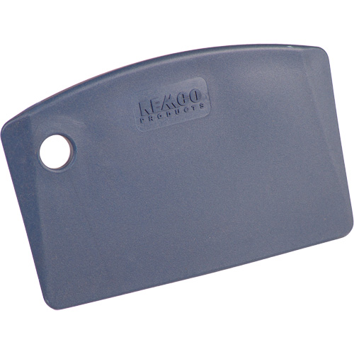 Metal Detectable Mini Bench Scraper, Blue, 5-1/4" W x 3-2/5" L Stor-it Systems