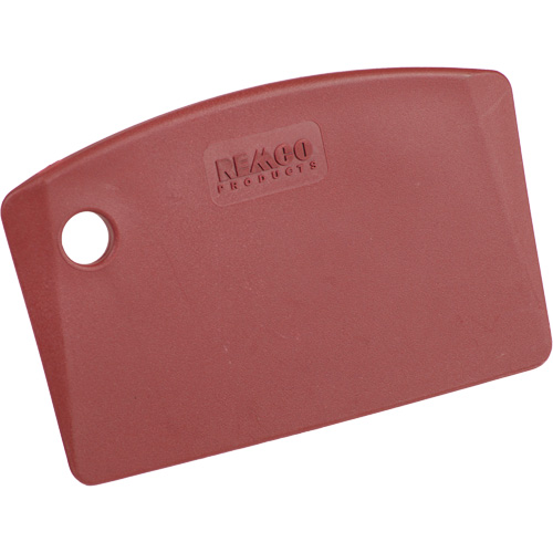 Mini grattoir de paillasse perceptible par d&eacute;tecteur de m&eacute;tal, Rouge, 5-1/4" la x 3-2/5" lo Stor-it Systems