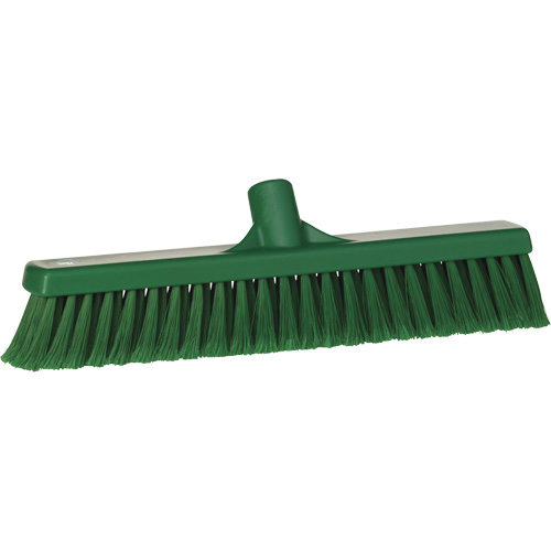 Balai-brosse pour particules fines, Crins Fin/&agrave; bout ouvrant, 16-1/4", Polypropyl&egrave;ne, Vert Stor-it Systems