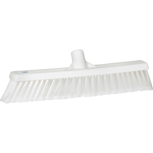 Balai-brosse pour particules fines, Crins Fin/&agrave; bout ouvrant, 16-1/4", Polypropyl&egrave;ne, Blanc Stor-it Systems
