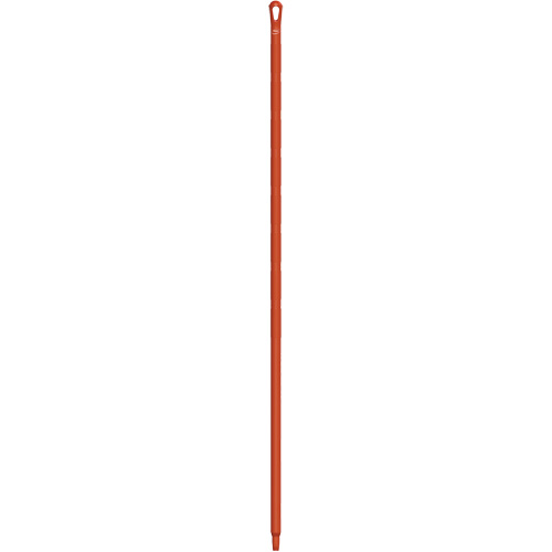 Manche ultra hygi&eacute;nique, Balai/Brosse/Support &agrave; tampon/Grattoir/Raclette, Rouge, Ergonomique, 67" lo Stor-it Systems