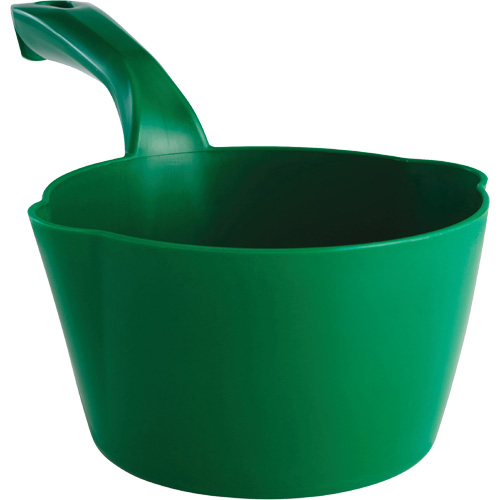 Round Bowl Scoop, Plastic, Green, 32 oz. Stor-it Systems