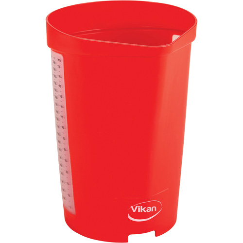 Measuring Jug, Plastic, Red, 65 oz. Stor-it Systems