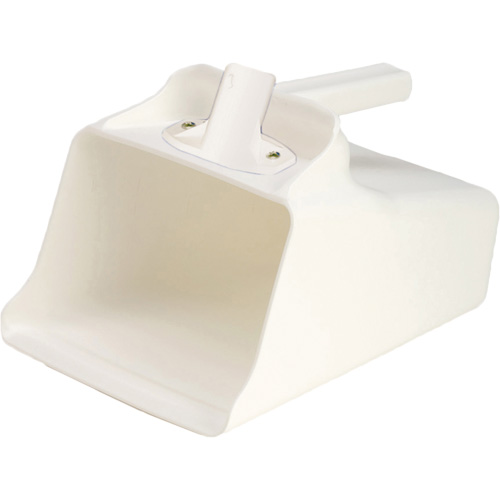 Mega Dipper Scoop, Plastic, White, 128 oz. Stor-it Systems