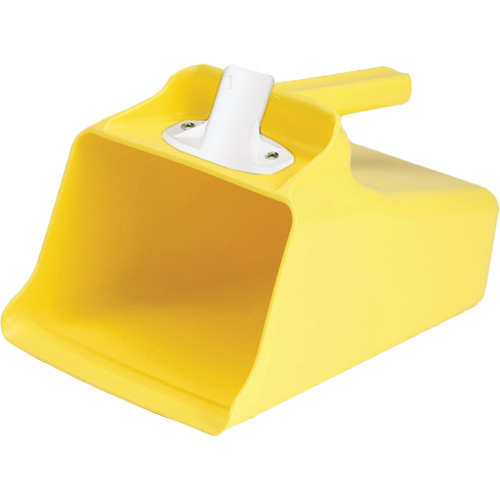Mega Dipper Scoop, Plastic, Yellow, 128 oz. Stor-it Systems