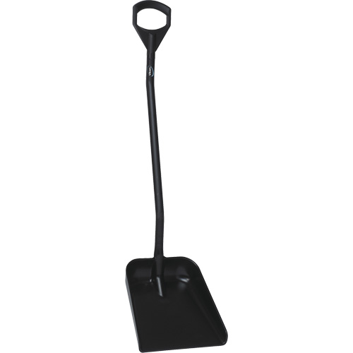 Pelle ergonomique &agrave; grande lame, Longueur de 51", Plastique, Noir Stor-it Systems