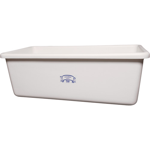 Transport Storage Tub, Plastic, White Stor-it Systems