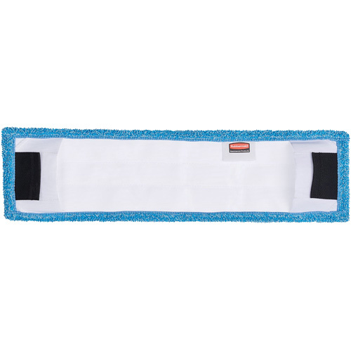 Tampon de vadrouille &agrave; t&ecirc;te plate adaptable, Finition, Microfibre, 5-1/2" x 19-1/2" Stor-it Systems