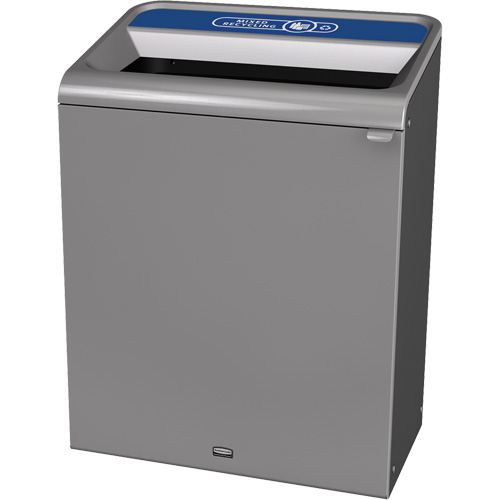 Conteneur pour d&eacute;chets de recyclage m&eacute;lang&eacute;s Configure, Vrac, Acier, 45 gal. US Stor-it Systems