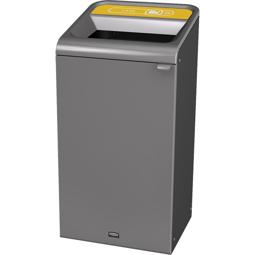 Conteneur pour d&eacute;chets de bidon Configure, Vrac/Bord de rue/De bureau, Acier, 23 gal. US Stor-it Systems