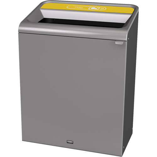 Conteneur pour d&eacute;chets de bidon Configure, Vrac/Bord de rue/De bureau, Acier, 45 gal. US Stor-it Systems