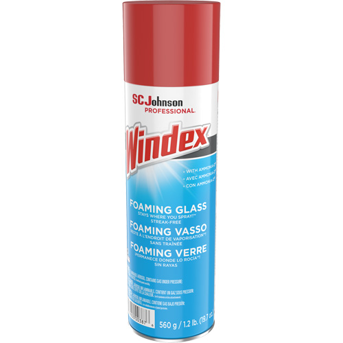 Nettoyant moussant pour vitres Windex, 560 g, Canette a&eacute;rosol Stor-it Systems
