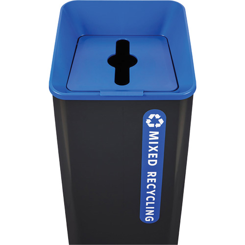 Sustain Mixed Recycling Container, Bulk, Plastic, 23 US gal. Stor-it Systems