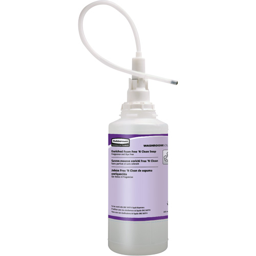 OneShot&reg; Dye & Fragrance Free Hand Soap Refill, Foam, 800 ml, Unscented Stor-it Systems