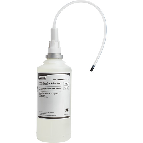 OneShot&reg; Dye & Fragrance Free Hand Soap Refill, Foam, 1600 ml, Unscented Stor-it Systems