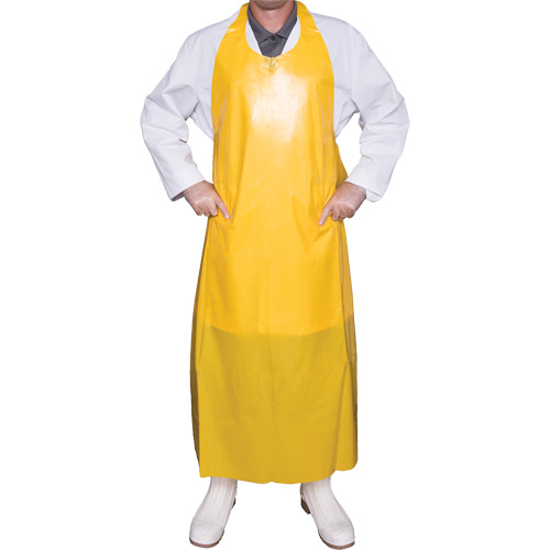 Top Dog 8 Mil. Apron, Polyurethane, 45" L x Yellow Stor-it Systems