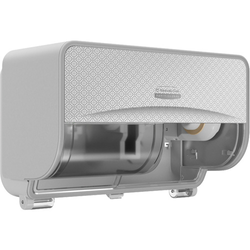 Distributeur de papier hygi&eacute;nique horizontal en rouleaux standards Icon, Multiple Capacit&eacute; du rouleau Stor-it Systems