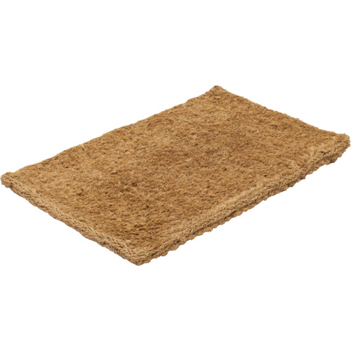 Indoor/Outdoor Coco Mat, Scraper, 1-3/4' x 2-3/4" x 1-3/8", Natural Stor-it Systems