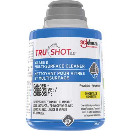 Nettoyant pour le verre et multisurface TruShot 2.0, 266 ml, Bouteille &agrave; g&acirc;chette Stor-it Systems