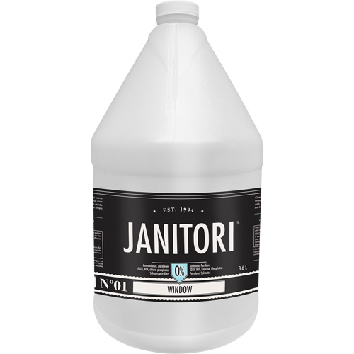 Nettoyant &agrave; fen&ecirc;tre Janitori 01, 4 L, Cruche Stor-it Systems