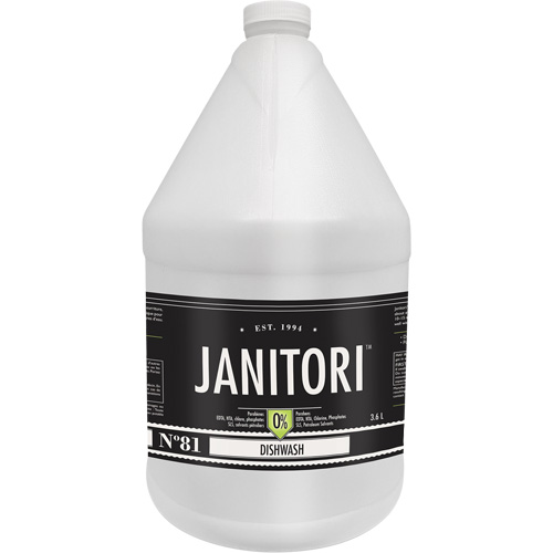 Nettoyant &agrave; vaisselle Janitori 81, Liquide, 4 L Stor-it Systems